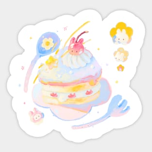 Shooting Star Cake Sticker